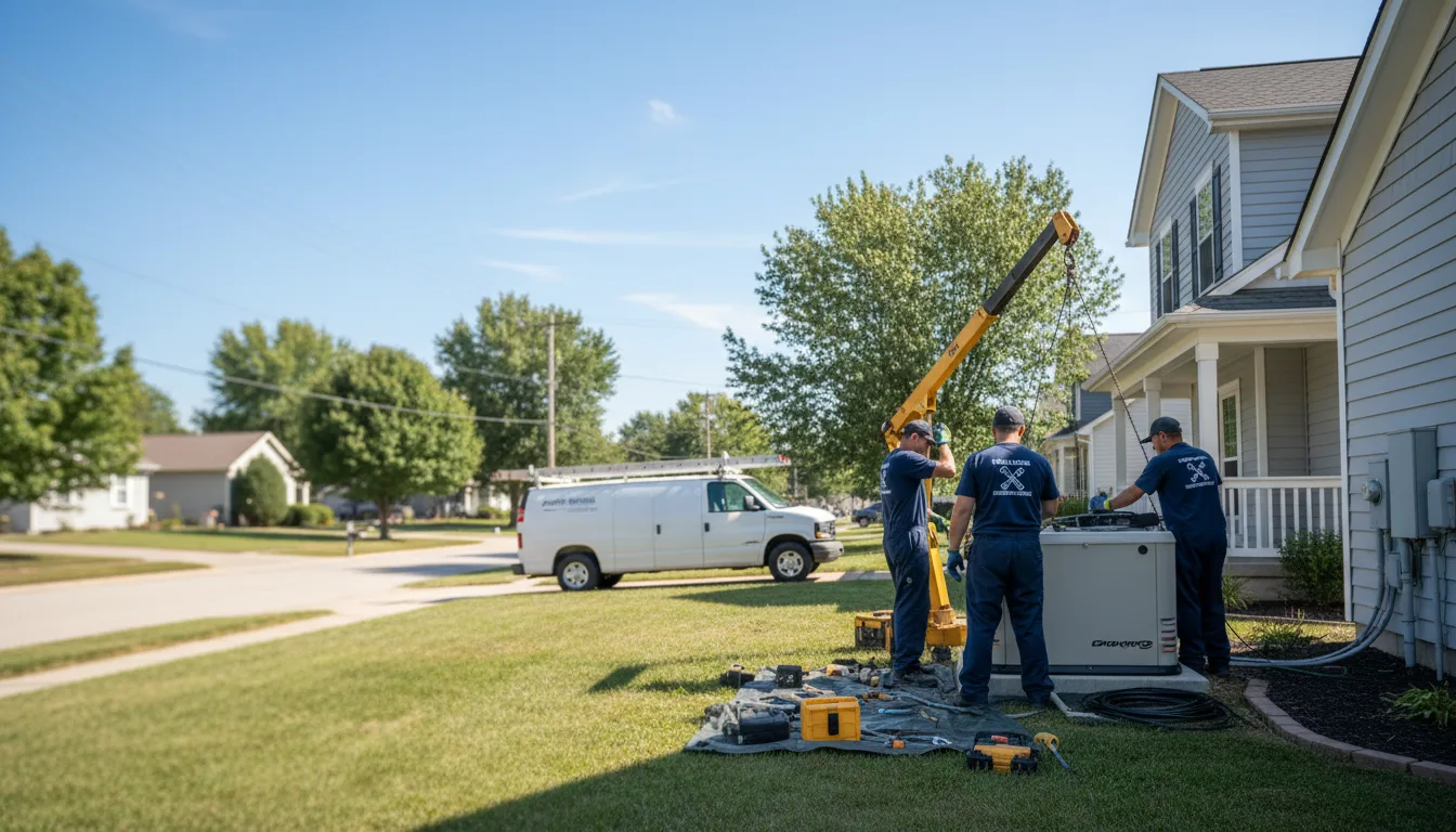 Generator Installation in Winnsboro, TX near me